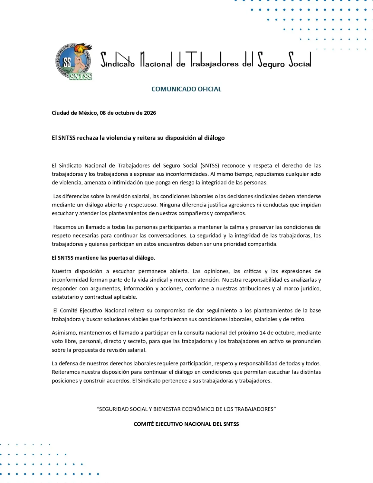 ¡Paro nacional en el IMSS! Trabajadores instalan plantón en Reforma